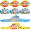 Zonon 36 Pieces Birthday Crowns for Kids Classroom Adjustable Colorful Happy Birthday Hats for School Kindergarten Party(Vivid Style) view 1