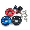 FainWan 3Pack Fuel Dot Hobby Accessories CNC Aluminum Anodized Round Fuel Dot for RC Airplane Boat Red/Gray/Blue view 1