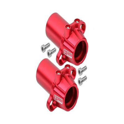 Axial 1/10 RBX10 Ryft 4WD Rock Bouncer AXI03005 Upgrade Parts Aluminum Rear Knuckle Arm - 6Pc Set Red