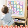 Rurvale 100Pcs Magnetic Tiles, Magnet Blocks for 3 4 5 6 7 8 Year Old Boys Girls, Learning Educational STEM Toys for Toddlers 3-5, 4-8, Building Blocks for Kids Ages 3+ Birthday Gifts view 3