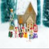 1:12 Scale Dollhouse Christmas Kit 12PCS Miniature Scene Decor Pine Tree Mistletoe Xmas Wreath Miniature Snowman Candy Crutch Ornament Desktop Decorations Simulation (12 PCS Santa Claus Gifts Cane) view 2