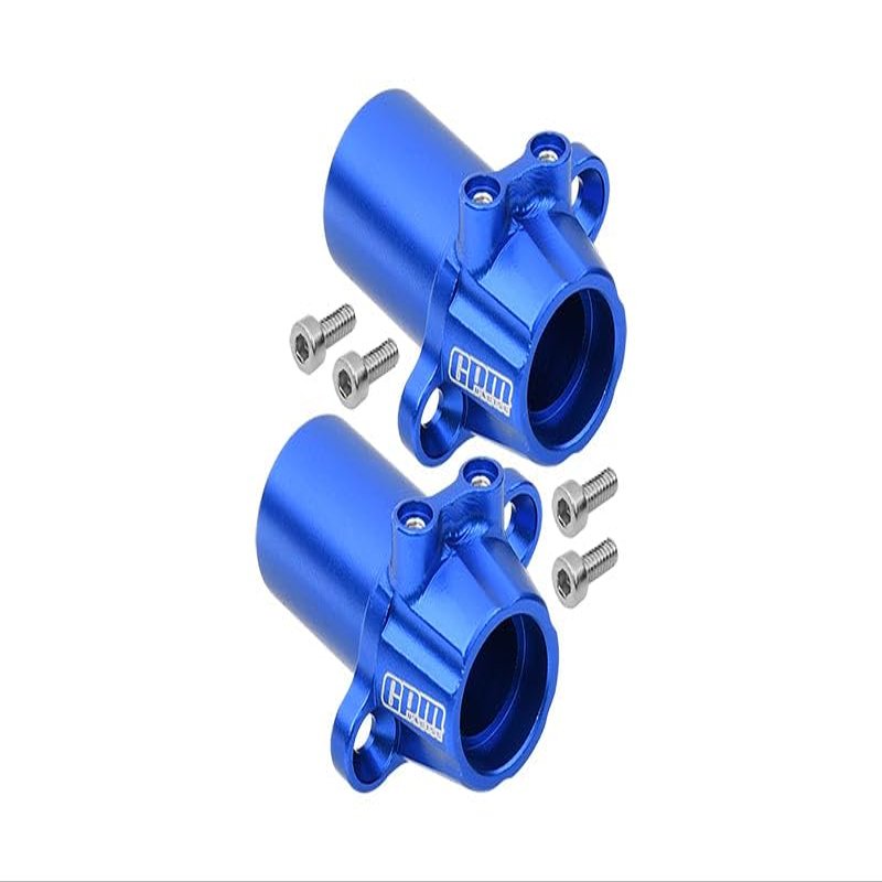 Axial 1/10 RBX10 Ryft 4WD Rock Bouncer AXI03005 Upgrade Parts Aluminum Rear Knuckle Arm - 6Pc Set Blue