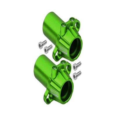 Axial 1/10 RBX10 Ryft 4WD Rock Bouncer AXI03005 Upgrade Parts Aluminum Rear Knuckle Arm - 6Pc Set Green