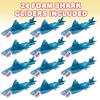 ArtCreativity Foam Flying Shark Gliders, Set of 24, Lightweight Glider Planes for Boys & Girls, Individually Packed Flying Airplanes, Fun Birthday Party Favors, Goodie Bag Fillers for Kids view 2