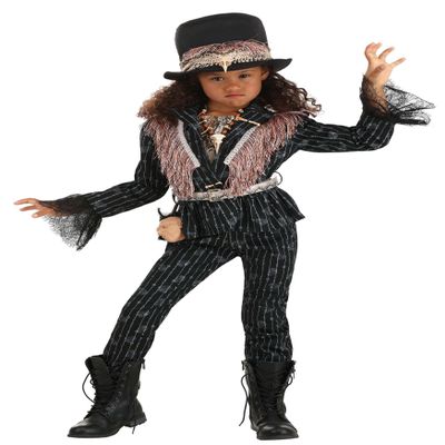 Fun Costumes Witch Doctor Costume for Girls | Kid's Classic Halloween Costumes, Small