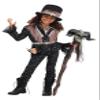 Fun Costumes Witch Doctor Costume for Girls | Kid's Classic Halloween Costumes, Small view 2