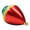 Spintastics Quicksilver Hybrid Spin Top - Fixed Tip (Red and Green) view 2