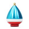 Spintastics Quicksilver Hybrid Spin Top - Fixed Tip (Blue and Red) view 1