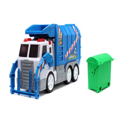 Jada Just Trucks Garbage Truck, Toys for Kids and Adults