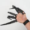 Alvivi Halloween Skeleton Hand Articulated Extensions Finger Wearable Bone Claw Hand Cosplay Scary Skeleton Hand Black Right Hand One Size view 3