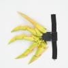 Alvivi Halloween Skeleton Hand Articulated Extensions Finger Wearable Bone Claw Hand Cosplay Scary Skeleton Hand Camouflage Right Hand One Size view 2