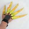 Alvivi Halloween Skeleton Hand Articulated Extensions Finger Wearable Bone Claw Hand Cosplay Scary Skeleton Hand Camouflage Right Hand One Size view 3