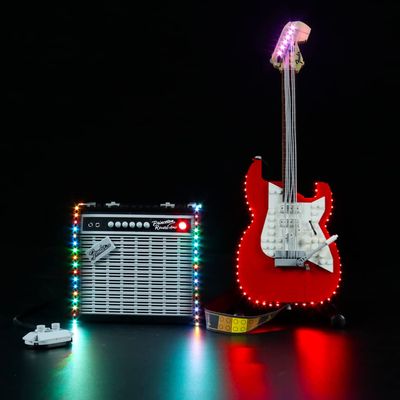 Brick Shine Light Kit for Fender Stratocaster 21329 (Model Set is not Included) (Classic)