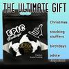 Epic Footbags Deluxe 32 Panel Suede Foot Bag for Adults & Kids, Salt n' Peppa view 2
