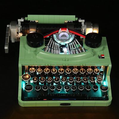 Brick Shine GC Light Kit for Typewriter 21327 (Model Set is not Included) (Classic)