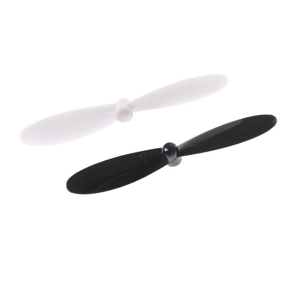 Replacement Part For 12Pcs/lot 55MM Long Propeller For X4 H107 H107C H107D Quadcopter Black&White