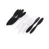 Replacement Part For 12Pcs/lot 55MM Long Propeller For X4 H107 H107C H107D Quadcopter Black&White view 3