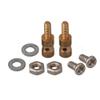 Replacement Part For Model Airplane Servo Linkage For 1mm Steel Wire Golden Pack Of 20 view 2