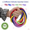 Sensory Chew Necklace for Boys and Girls, 6 Pack Stretch Chewing Necklaces for Kids with Autism ADHD SPD, Oral Motor Aids Baby Chew Toys Reduce Fidgeting for Kids Chewer (6) view 2