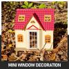 Totority Dollhouse Window Model 1 12 Scale White Synthetic Material for DIY Decoration Perfect for Modern and Traditional Interiors view 2
