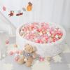 STARBOLO Ball Pit Balls for Toddlers -100pcs BPA Free Crush Proof Plastic Ball Play Toy Balls Children's Pool Water Toys, Macaron Ocean Balls for Play Tent view 2