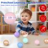 STARBOLO Ball Pit Balls for Toddlers Pack of 100 200 500 Crush Proof Plastic Toy Balls Non-Toxic Non-Phthalates Non-BPA 2.2-Inch Balls for Ball Pit Party Decoration, Photo Props view 4
