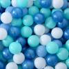 STARBOLO Ball Pit Balls for Kids, Plastic Play Balls Blue Balls for Ball Pits, Baby Pool Water Toys for Baby, Toddlers, Boys Phthalate Free BPA Free, 100pcs with Storage Bag view 1