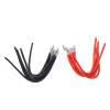 RC Motor Extension Cables, 10-Pack 4mm Rubber Plug Connector Wire, 6AWG Silicone for Axial SCX10, GEN8 Model Toys view 4