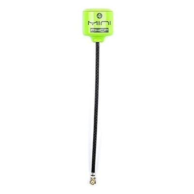 ZHIPAIJI 5.8ghz FPV Antenna, 4 RHCP Drone Antenna High Gain 2.8Dbi Transmitter/Receiver SMA/RP-SMA/MMCX/UFL Antenna for FPV RC Drone Part RC Drone Antenna Accessories (Color : Green UFL Normal)