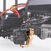 1Pair Brass Front C-Hubs Carrier Weights Caster Blocks Upgrades for TRX-4 1/10 RC Crawler, Replace 8232 view 3