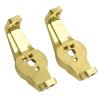 1Pair Brass Front C-Hubs Carrier Weights Caster Blocks Upgrades for TRX-4 1/10 RC Crawler, Replace 8232 view 4