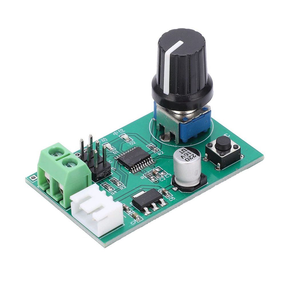 Servo Control Board Dual Channel PWM Motor Driver for SG90 Steering Gear Debugging and Automation