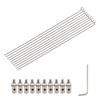BQLZR 10pcs Push Rod and Linkage Stoppers Servo Arm Connectors Adapter for RC Airplane view 1