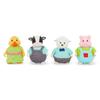 Li'l Woodzeez  Friendz Club Farm Set with Duck, Sheep, Pig & Cow  4 Collectible Posable Doll Figures for Imaginative Pretend Play  Farm Animal Toys for 3+ Years view 1