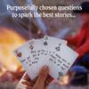 Basecamp Cards: Original Edition Conversation Starters - 52+2 Family Friendly Unique Questions - Family Conversation Cards - Playing Cards - Fun Family Activity view 2