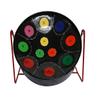 Miniature Steelpan (Steel Drum) 12 Inch Diameter 11 Notes with Instructional Book with Music from Trinidad & Tobago - Rainbow view 2
