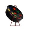 Miniature Steelpan (Steel Drum) 12 Inch Diameter 11 Notes with Instructional Book with Music from Trinidad & Tobago - Rainbow view 3