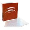 UniKeep Football Themed Trading Card Collection Binder with Trading Card Pages. (Football, Metal Rings) view 1