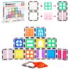 PicassoTiles Window and Door Clip On Magnetic Blocks Magnet Tiles Magnets Building Tile Construction Toy Set STEM Education Toys Learning Kit Stacking Block Playset Boys & Girls Age 3+ PT30 view 1