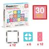 PicassoTiles Window and Door Clip On Magnetic Blocks Magnet Tiles Magnets Building Tile Construction Toy Set STEM Education Toys Learning Kit Stacking Block Playset Boys & Girls Age 3+ PT30 view 3
