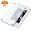 15 Pieces Acrylic Card Holder Screw Trading Card Protector 35 PT Clear Protectors for Baseball Football Sports Game Cards Storage and Display view 3