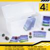 15 Pieces Acrylic Card Holder Screw Trading Card Protector 35 PT Clear Protectors for Baseball Football Sports Game Cards Storage and Display view 4