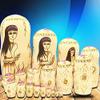 QQWW Russian Matryoshka 20-Piece Set of Hand-Painted Wooden Traditional Matryoshka Creative Toys Home Ornaments view 3