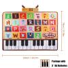 Bluejay Baby Piano Mat, Musical Keyboard Learning Toys with 26 Letters, Electronic Music Animal Touch Play Mat Toddler Toys Gifts for Boys and Girls 1 2 3 Year Old view 4