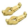 GoHobby Brass Caster Blocks Protal Drive Front C Hub Carrier for Traxxas TRX-4 1:10 RC Crawler Car view 2