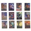 QiaNgshuAikj Romance Angel Hologram Tarot Cards Set, Angel Oracle Divination Gift Angel Cards Party Board Game Gift view 2