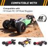 CrazyHobby RC Buggy Wheels and Tires with 17mm Hex for 1/8 Arrma Typhon 6S BLX Losi 8IGHT HPI Racing Trophy Brushless RC Off Road Car, 4PCS view 4