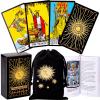Vitacera Original Tarot Cards Deck with Guidebook & Linen Tarot Bag - Smith Classic Artwork, Traditional Standard Tarot Decks, Durable Tarot Cards Set for Beginners to Advanced view 1