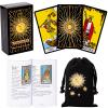 Vitacera Original Tarot Cards Deck with Guidebook & Linen Tarot Bag - Smith Classic Artwork, Traditional Standard Tarot Decks, Durable Tarot Cards Set for Beginners to Advanced view 2