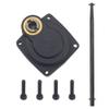 ShareGoo Electric Roto Starter E-Start Backplate Power Back Cover 11012 & Drill Start Wand Power Starter Shaft Rod Pin End 11003 for RC 1/8 HSP HPI Redcat SH 28 Nitro Engine Rotor(Hole Centers 32mm) view 1